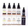 Organic moisturising oils and acne treatment oil