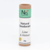 Natural deodorant with beeswax